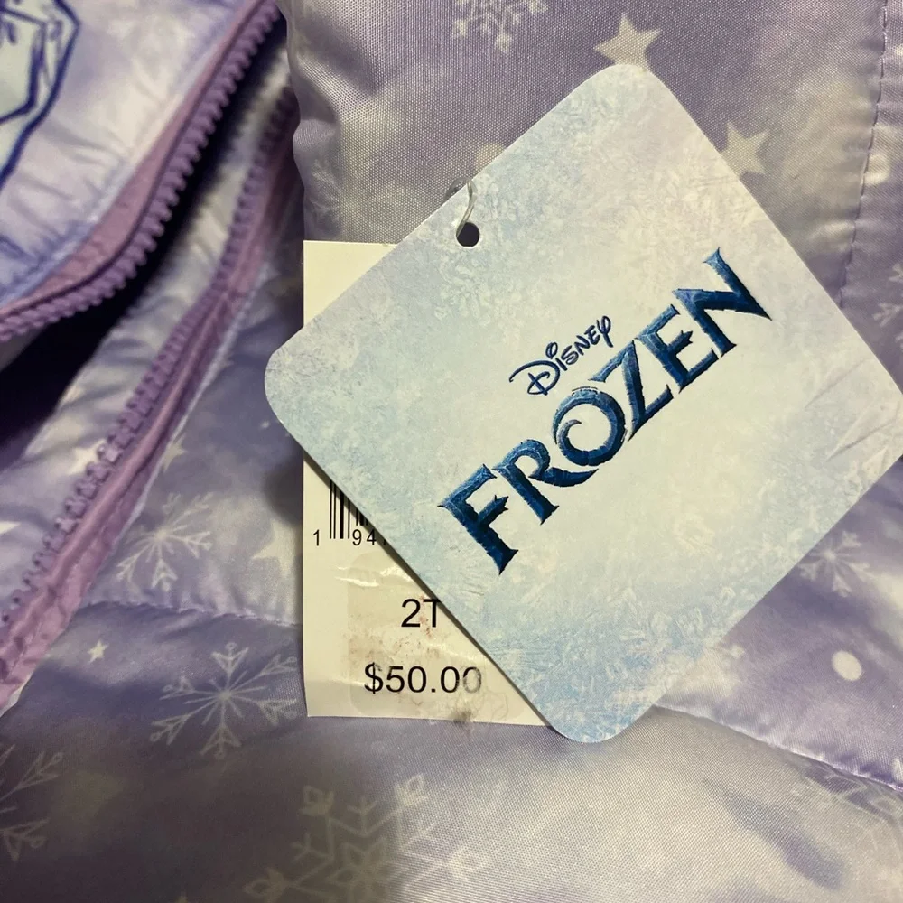 Girl’s Frozen Coat Size